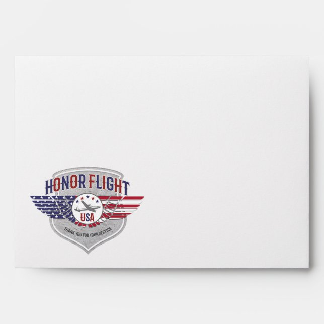 Honour Flight Envelope Thank You For Your Service (Front)