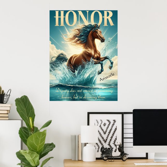 Honour Gallops Through Sparkling Freedom Poster (Home Office)