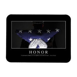 Honour: Inspirational Quote Magnet