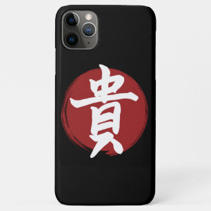 Honour Kanji Symbol Japanese Calligraphy Case-Mate iPhone Case