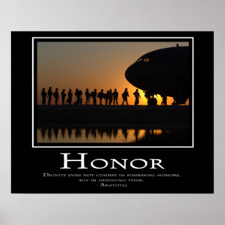 Honour Poster