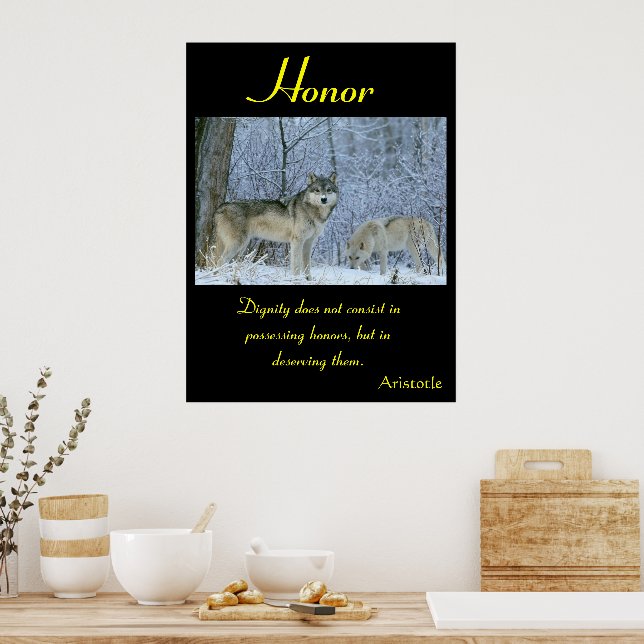 Honour Resonates Across Wilderness’s Majestic Plai Poster (Kitchen)