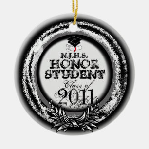 Honour Student Award Class Of 2011 Ornament Silver