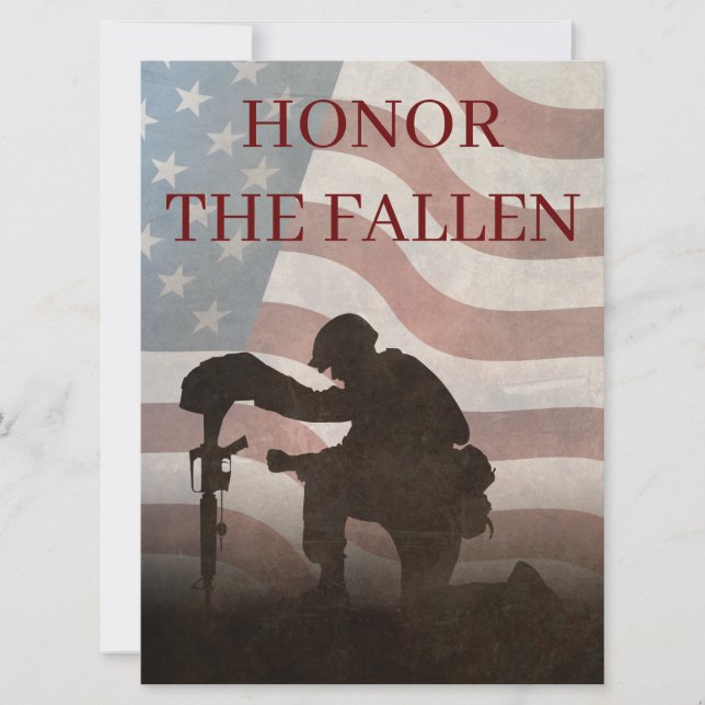 Honour The Fallen (Front)