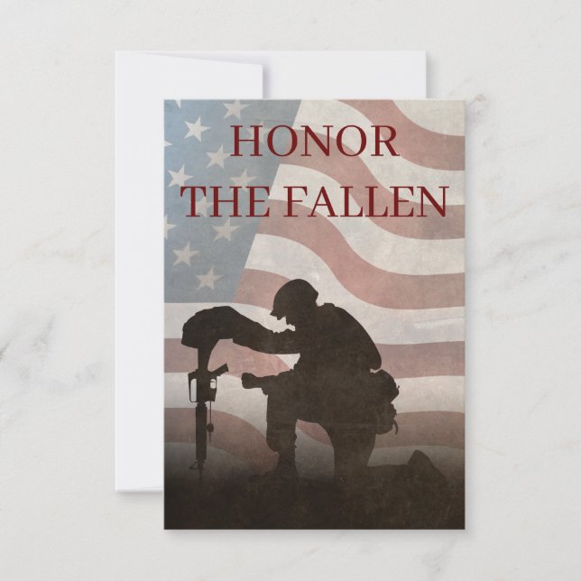 Honour The Fallen (Front)