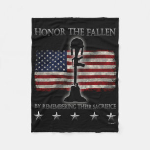 Honour The Fallen Fleece Blanket