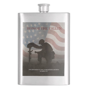 Honour The Fallen Hip Flask