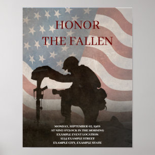 Honour The Fallen Poster