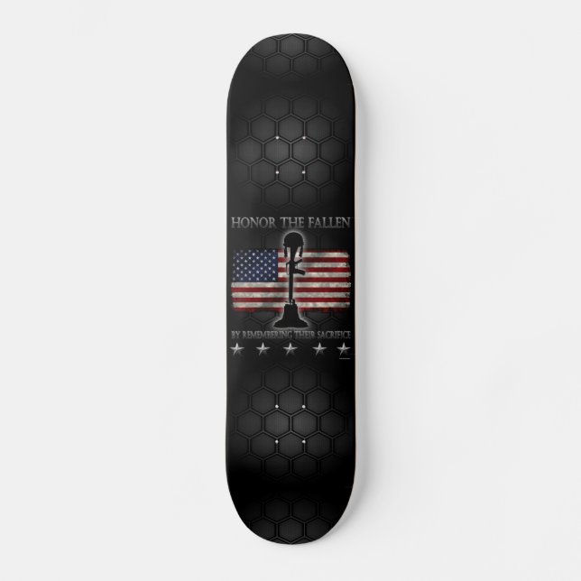 Honour The Fallen Skateboard (Front)