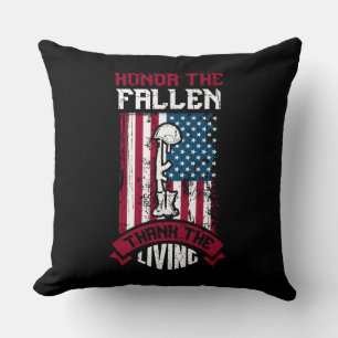 Honour The Fallen, Thank The Living Cushion