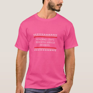 Honour the Fallen Veteran Themed Military Support T-Shirt