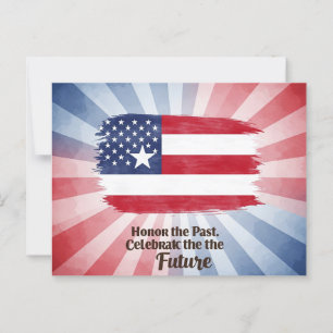 “Honour the Past. Celebrate the Future” Juneteenth Postcard