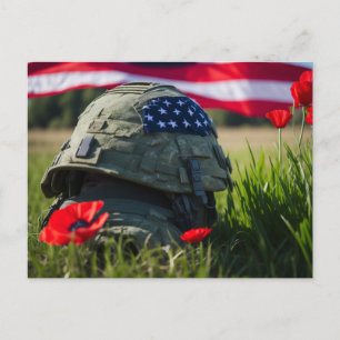 Honour those that gave all  postcard