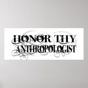Honour Thy Anthropologist Poster