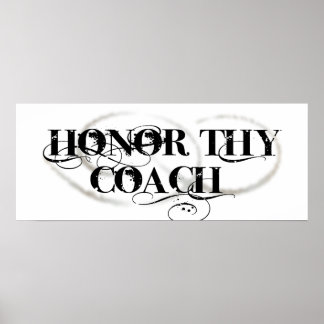 Honour Thy Coach Poster