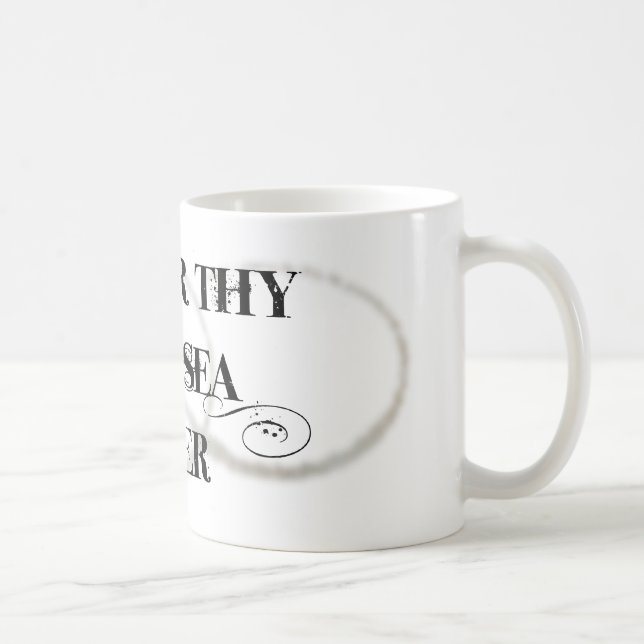 Honour Thy Deep Sea Diver Coffee Mug (Right)