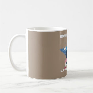 Honoured To Serve, US Marine Veteran Coffee Mug