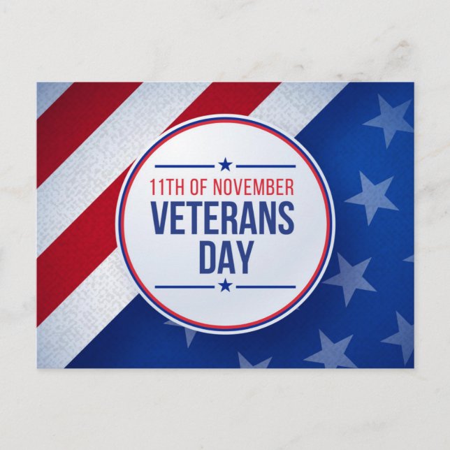 Honouring all who Served  Holiday Postcard (Front)