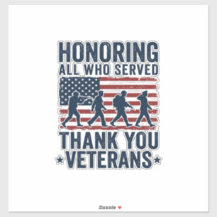 Honouring All Who Served Thank You Veterans Shirt_