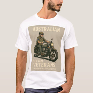 Honouring Australian Vietnam Veterans – Motorcycle T-Shirt