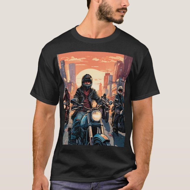 Honouring bikers T-Shirt (Front)
