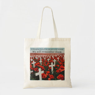 Honouring Fallen Service Heroes Remembrance Tote Bag