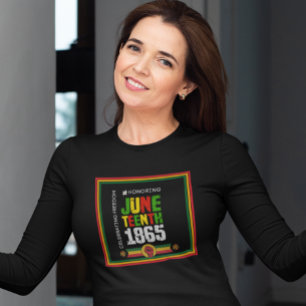 Honouring Juneteenth 1865-Celebrating Freedom T-Shirt