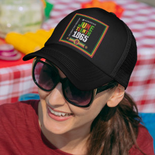 Honouring Juneteenth 1865-Celebrating Freedom Trucker Hat