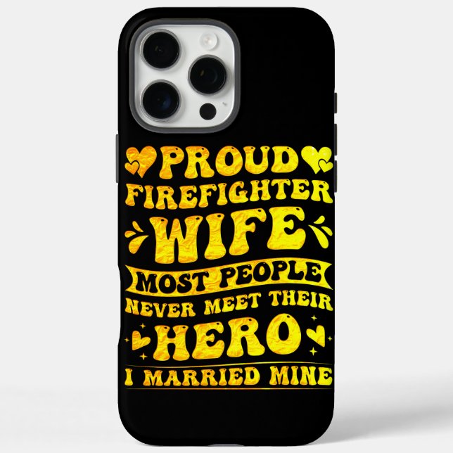 Honouring Love and Courage in Firefighting Case-Mate iPhone Case (Back)
