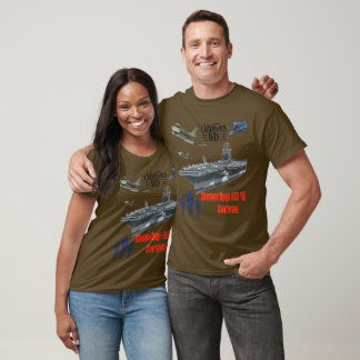 Honouring mighty military brown T-Shirt