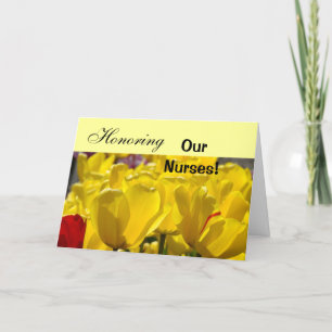 Honouring Our Nurses! Cards Happy Nurses Week! car
