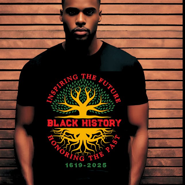 Honouring Past Inspiring Black History Month  T-Shirt (Creator Uploaded)