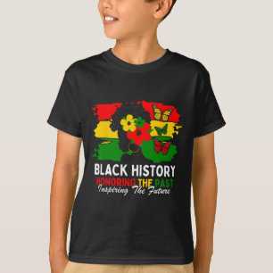 Honouring Past Inspiring Future Black History Mont T-Shirt