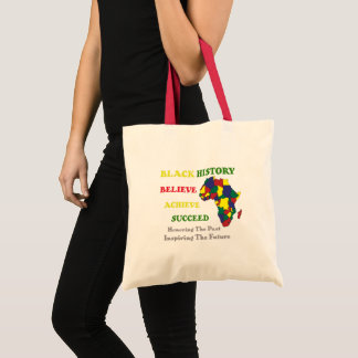 Honouring Past Inspiring Future Black History Mont Tote Bag