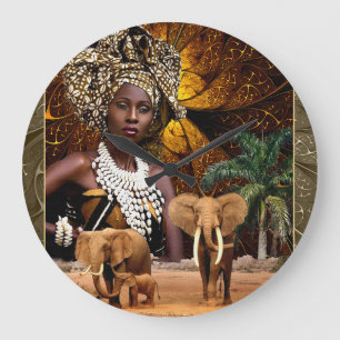 “Honouring the Past, Inspiring the Future” Large Clock