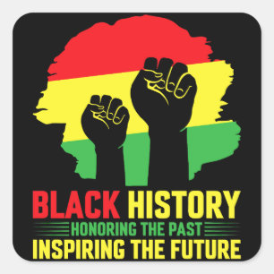 Honouring The Past Inspiring The Future Square Sticker