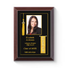 Honours Graduation Gold Photo Award Plaque