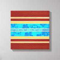 Honu Hawiian Faux Wood Surfboard