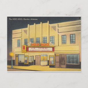 Hoo Hoo Theatre, Gudon, Arkansas Postcard
