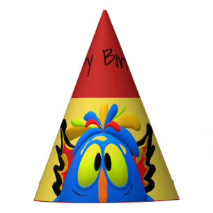 Hoo Owl Bird Monster Character Party Hat