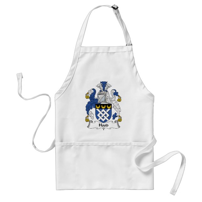 Hood Family Crest Standard Apron (Front)