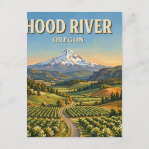 Hood River Oregon Postcard