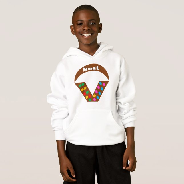 HOOD SWEATER HANES CHRISTMAS (Front Full)
