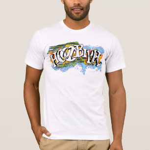 Hoodbilly Techno Splash Graffiti #2 T-Shirt