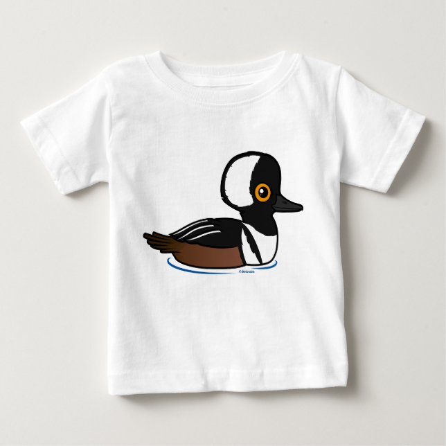 Hooded Merganser Baby T-Shirt (Front)