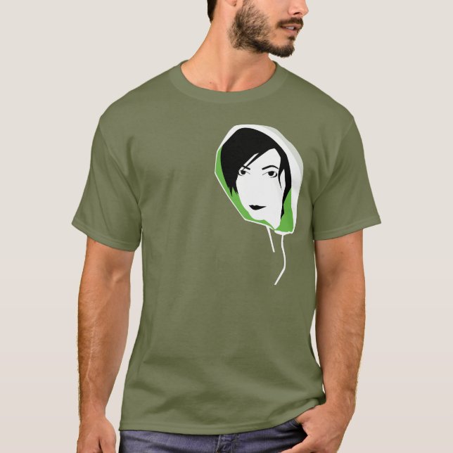 hooded stare T-Shirt (Front)
