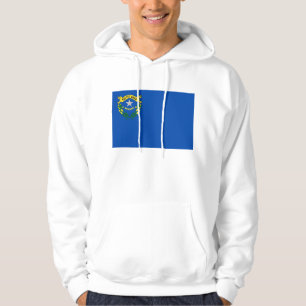 Hooded Sweatshirt with american flag