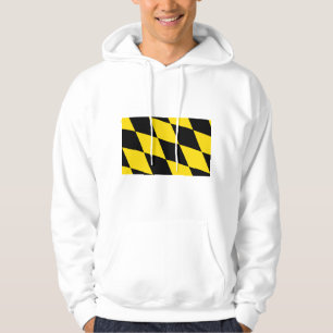 Hooded Sweatshirt with Flag of Munich, Bavaria