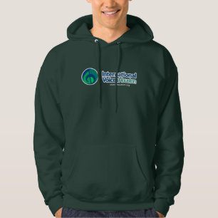 Hooded Sweatshirt with IVH Logo - Deep Forest