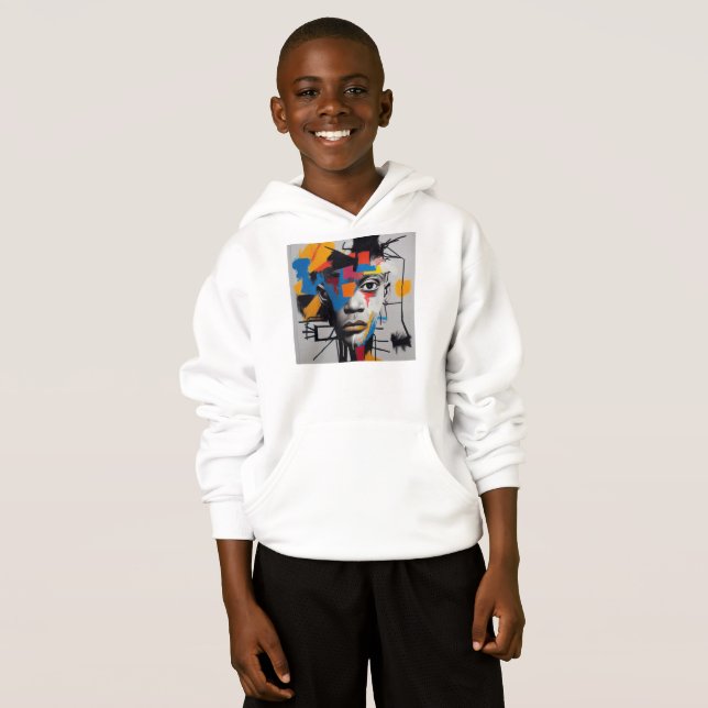 Hoodie abstract art (Front Full)